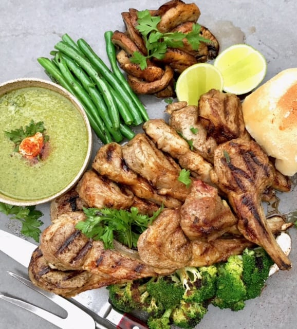 Recipe Bbq Beer Marinated Lamb Cutlets With Zesty Herb Dipping Sauce