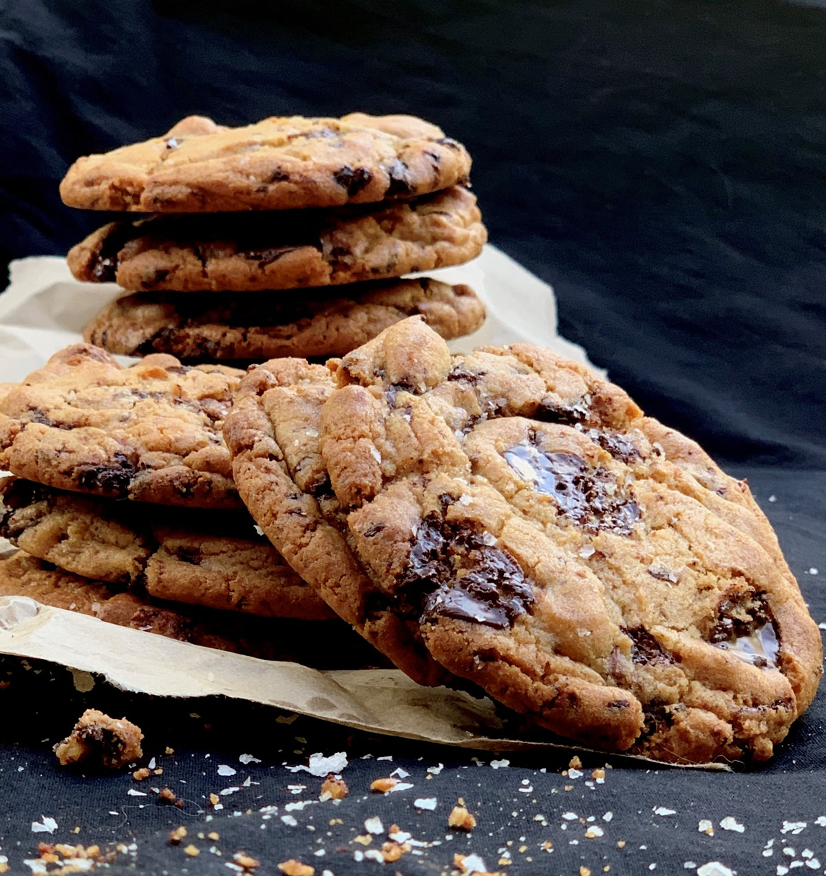 Nelly’s Rippled Salted Browned Butter Chocolate Chip Cookies ...